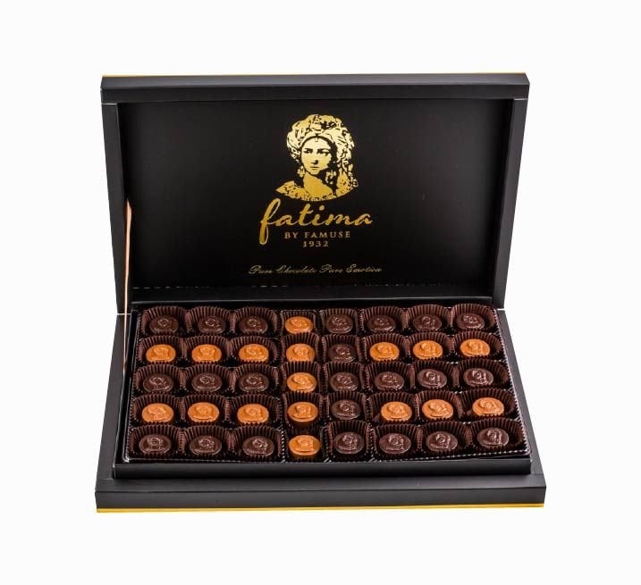 Fatima Enise Black Big Box Chocolate Special