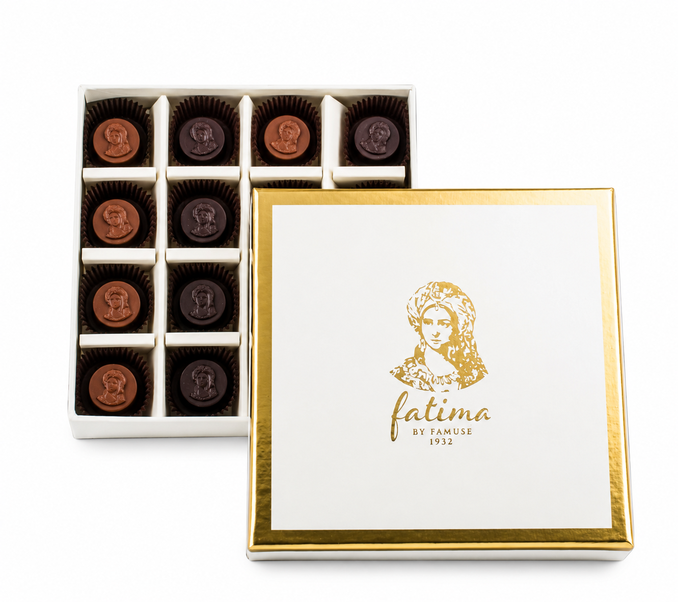 Fatima Gold Orta Kutu Çikolata