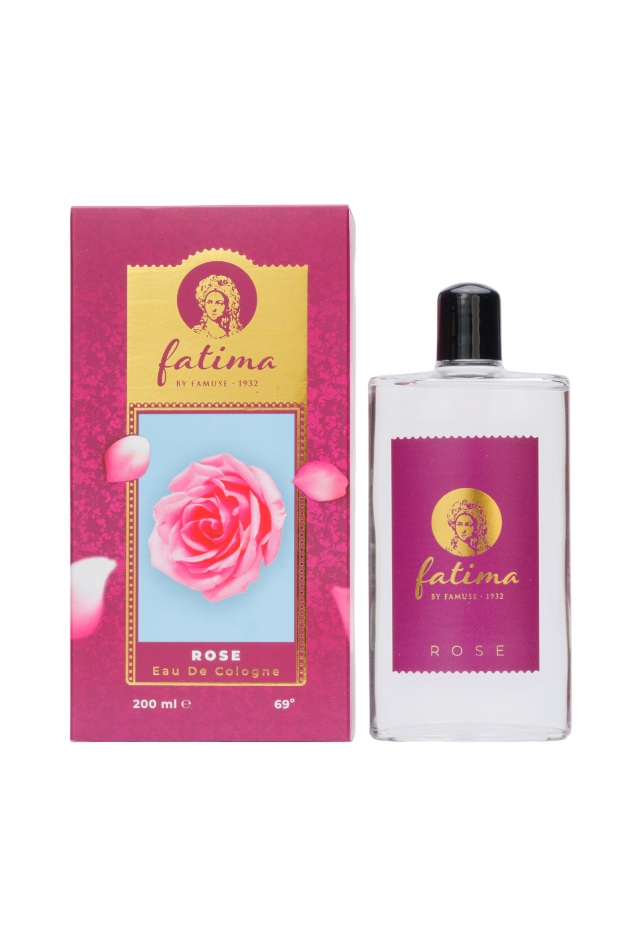 Gül Yapraklı Kolonya 200ml