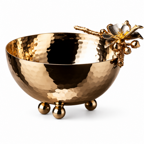 Silver Footed Bowl 21 cm