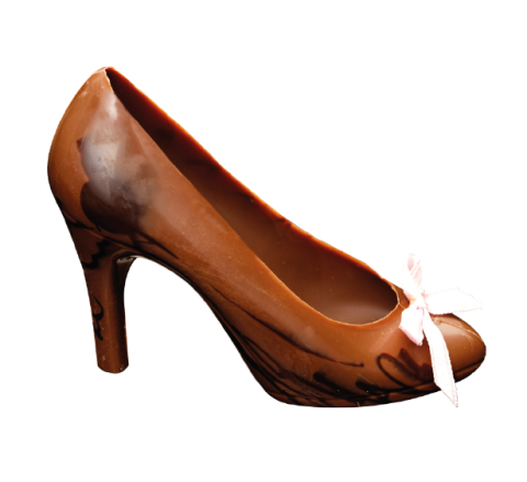 3D Ayakkabı Çikolata