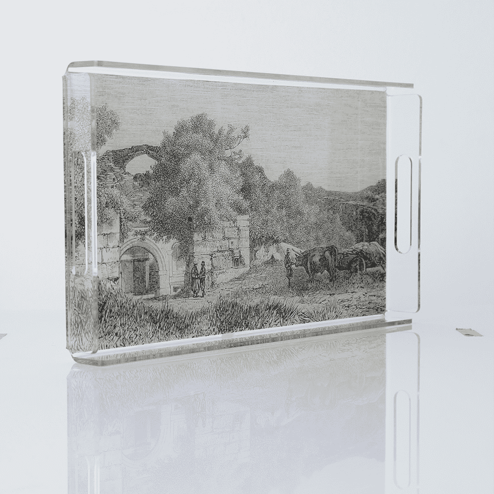 Fatima Büyük Pleksi Tepsi