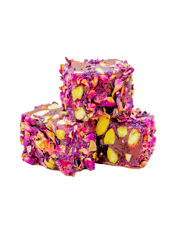 Fatima Small Spring Series – Rose Petal & Pistachio Delight