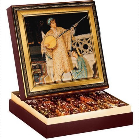 Fatima Taşlı Lüks Kutu Lokum